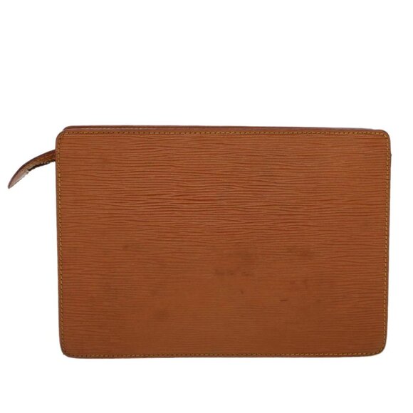 LOUIS VUITTON Epi Pochette Homme Clutch Bag Brown M52528 LV Auth am4447 - Picture 3 of 16